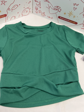 T Shirt Bimba 12-14 A Esmara Verde Brillante   