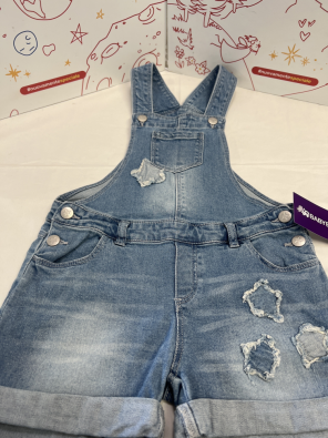 Salopette Corta Bimba 4-5 A Prenatal Jeans   