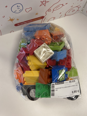Sacchetto Lego Duplo Misti 500 Gr  