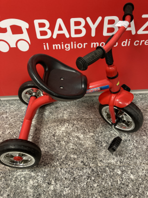 Triciclo In Ferro Rosso Turbo   