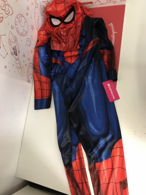Carnevale Vestito Spider-man 5/6 Anni Disney  