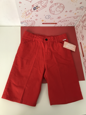 Pantaloncino Bimbo Rosso 10 Anni Tuc Tuc  