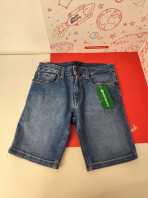 Bermuda Bimbo Jeans 9/10 Anni Tommy Hilfigher  