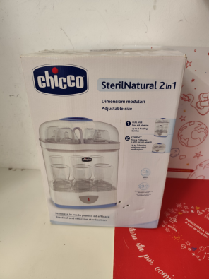 Sterlizzatore Biberon 2 In 1 Steril Natural Chicco  