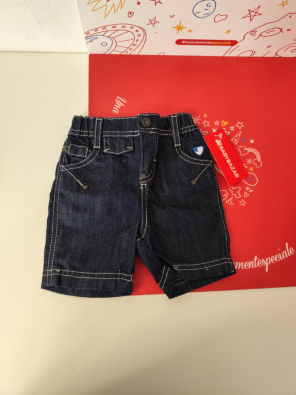 Pantaloncino Bimbo Jeans 6 Mesi Grain De Ble Nuovo Con Cartellino  
