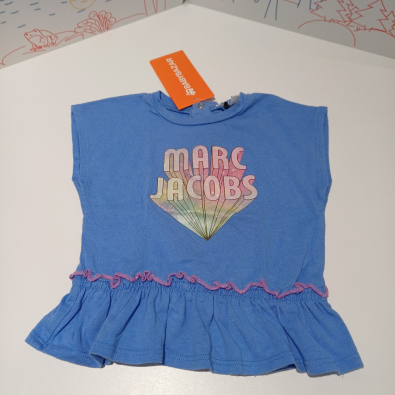 Maglia Tshirt Bimba 6 Mesi Marc Jacobs Lilla  