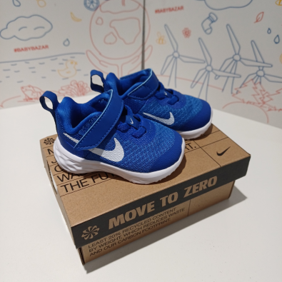 Scarpe Bimbo N. 17 Nike Blu Elettrico Nuove  