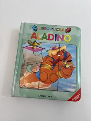 Libro Puzzle Aladino   
