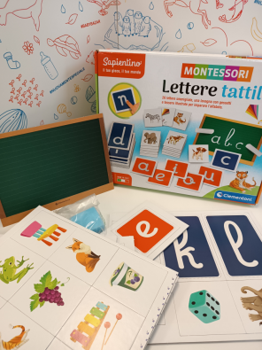 Lettere Tattili Montessori  