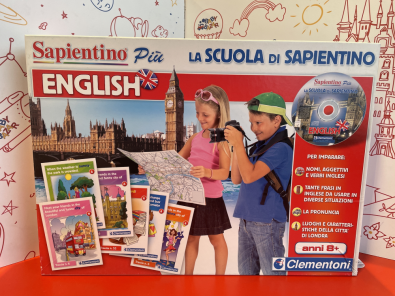 Gioco Clementoni La Scuola Di Sapientino English 8+   