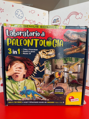 Gioco Lisciani Laboratorio Di Paleontologia 7/12 - Pari Al Nuovo   