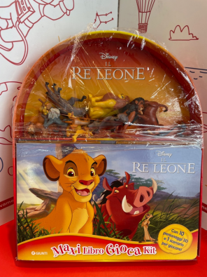 Il Re leone. Maxi libro gioca kit. Con 10 figurine 3D e scenario - 