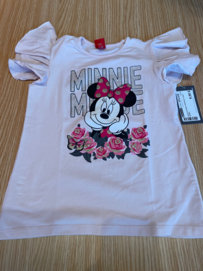 Maglia Disney Minnie 6/7 Anni Bimba   