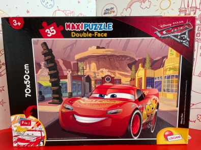 Gioco Puzzle 2 In 1 Lisciani Disney Cars 35pz 3+   