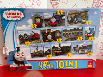 Gioco Puzzle Trenino Thomas 10 In 1 3+  