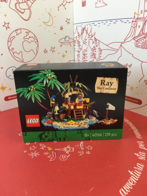 Gioco Lego N.40566 Ray The Castaway Mai Aperto  