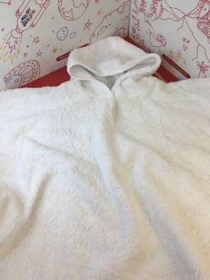 Poncho Asciugamano Bianco  