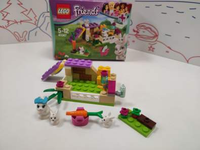 Lego Friends 41087 Il Coniglietto E I Cuccioli 