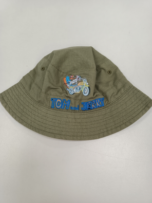 Cappello Tom & Jerry 24/36m Bimbo Cm 50/52 Verde Ricamo Tom & Jerry