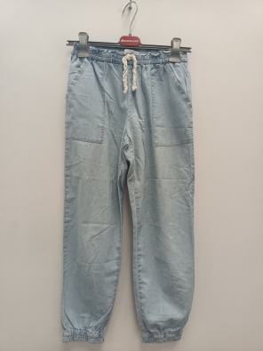 Pantalone Morbido Zara 11/12a Bimba Cm.152 Tessuto Jeans