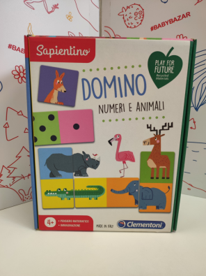 Gioco Clementoni Domino Numeri E Animali 